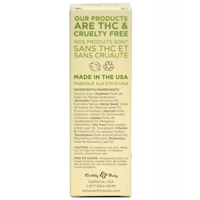 Earthly Body Hemp Miracle Oil - 1 oz