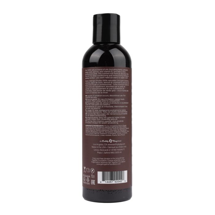 Hemp Massage & Body Oil - 8 oz Skinny Dip
