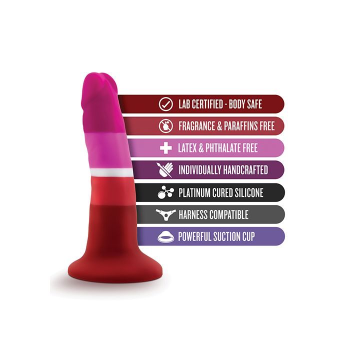 Pride Silicone Dong - Beauty