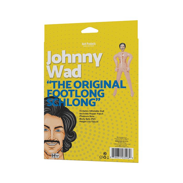 Johnny Wad w/Large Penis Blow Up Doll