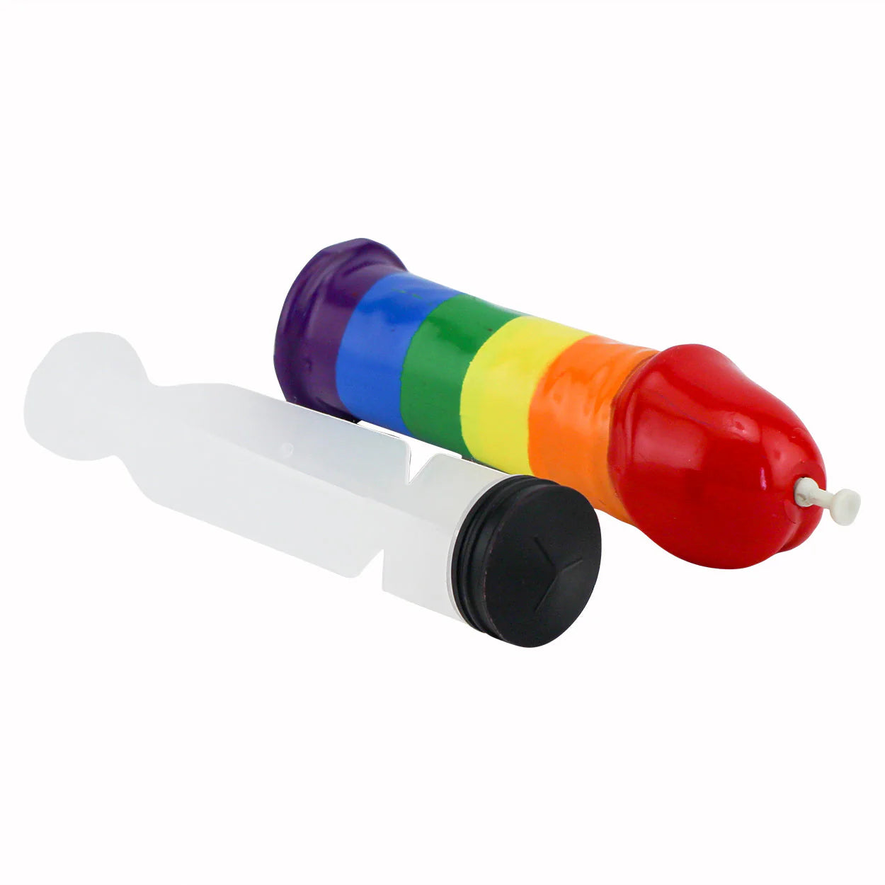 Pecker Shot Syringe - Rainbow