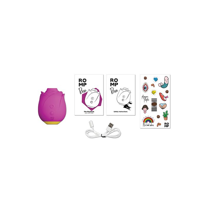 ROMP Rose Clit Stimulator - Pink