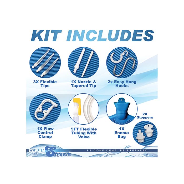 Detox Deluxe Shower Enema Kit