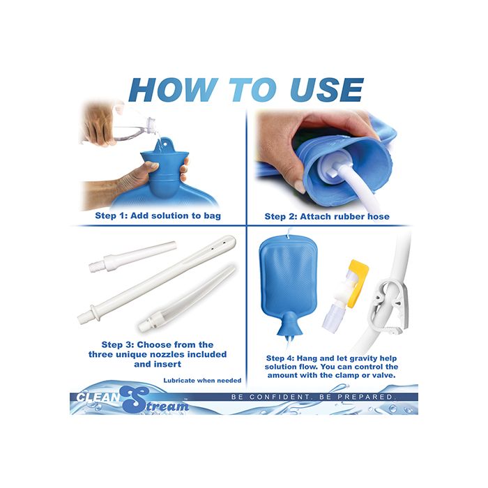 Detox Deluxe Shower Enema Kit