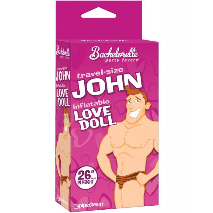 Bachelorette Party Favors Travel Size John Blow Up Doll